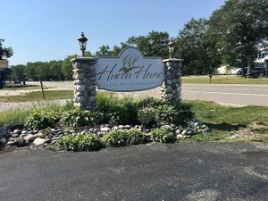 Huron House Entry at Huron House Bed and Breakfast in Oscoda