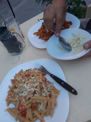 Vegan parmigiano at Alibi in Palermo