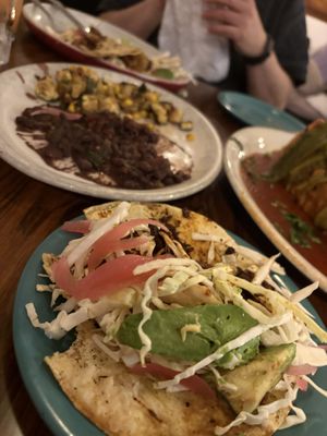 Mole tacos  at El Torero in Tucson