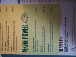 Vegan Power at Organic Pizza & Food in Milan