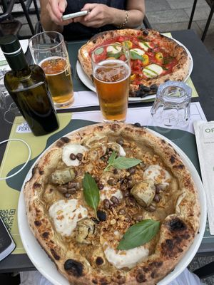   at Organic Pizza & Food in Milan