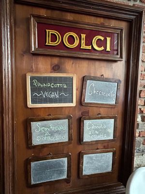 Dessert options   at Organic Pizza & Food in Milan