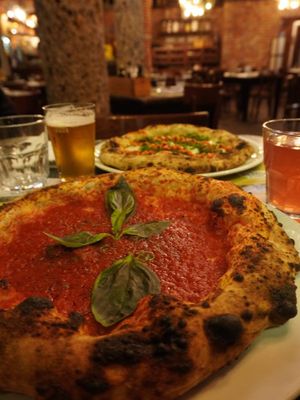   at Organic Pizza & Food in Milan