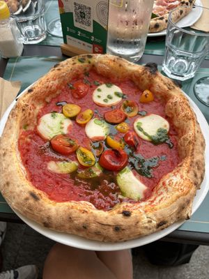 Best vegan pizza!!  at Organic Pizza & Food in Milan