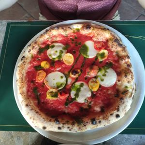 Margarita at Organic Pizza & Food in Milan