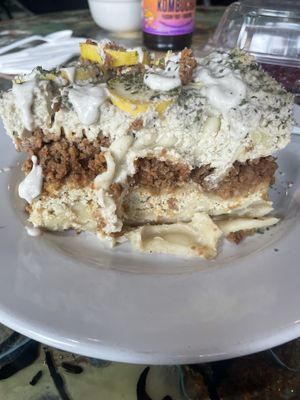 Lasagna   at Wildflower Vegan Café in Millville