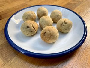 Tahini Walnut Cookies 
(Vegan) at Nevale Mutfak in Istanbul