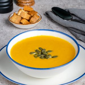 Pumpkin Soup at Nevale Mutfak in Istanbul