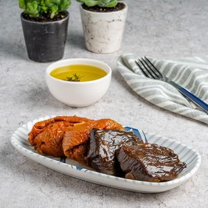 Stuffed Sundried Eggplant/Pepper

Chickpeas, rice, bulghur and pomegranate syrup at Nevale Mutfak in Istanbul