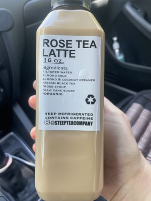 Rose tea to-go   at Steep Tea Company in Phoenix
