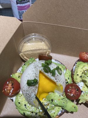 Runny ‘egg'  at Steep Tea Company in Phoenix