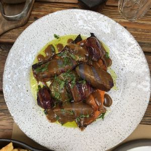 Grilled vegetables  at Ergon Agora in Thessaloniki