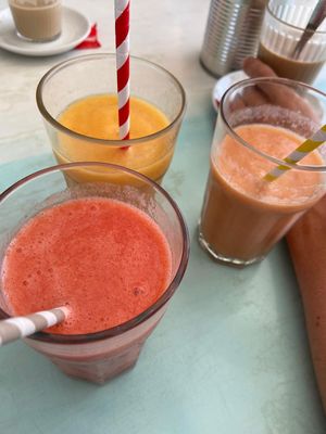 Smoothies  at Sea You Surf Cafe in Aljezur