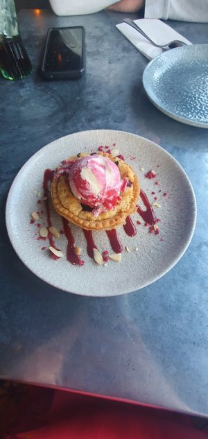 Vegan dessert at The Botanist in Salford