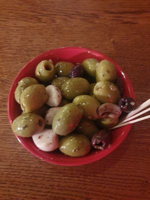 Olives at Nando's in Walkden