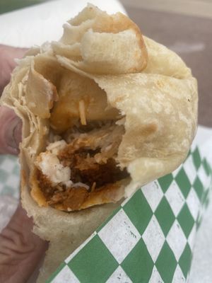 Breakfast burrito   at Liticker's in San Diego