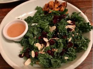 Super kale salad at South Lane Bistro in Guilford