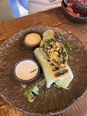 Breakfast Burrito   at Honest Greens - Silva Carvalho in Lisbon