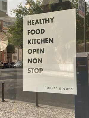   at Honest Greens - Silva Carvalho in Lisbon