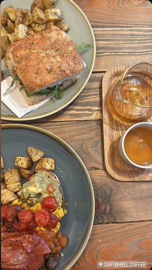   at Cartwheel Coffee in Beeston