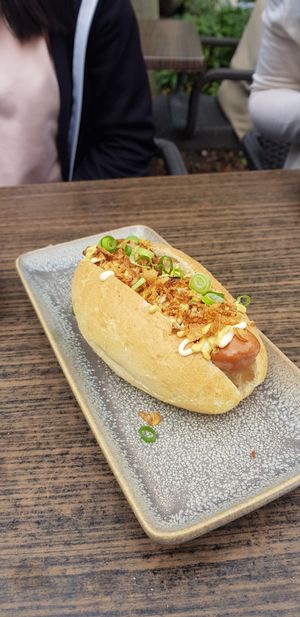 "Hot dog" at De Vegetarische Slager - The Vegetarian Butcher in The Hague