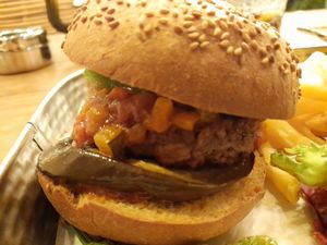 With vegetables at Hotel & Restaurant Marina Palamós in Palamos