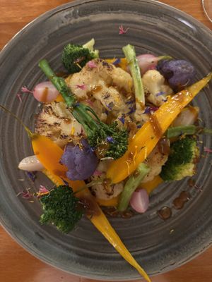 Cauliflower steak   at Okapi in Neuchatel