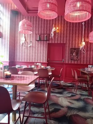 Interior at The Streetfood Club in Utrecht