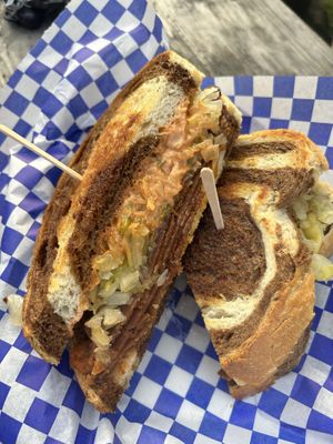 Reuben   at Cozo Grill in Portland