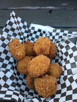 Hello my love, I got a mushroom for you at Cozo Grill in Portland