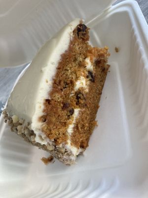 Best carrot cake ever  at Café La Palma in San Miguel De Allende