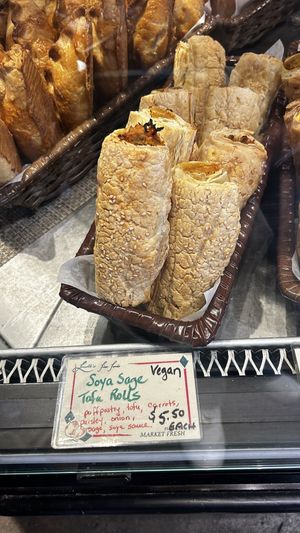 Sausage rolls  at Laurelle's Fine Foods in Vancouver
