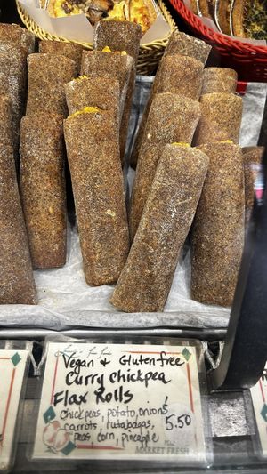 Flax rolls   at Laurelle's Fine Foods in Vancouver