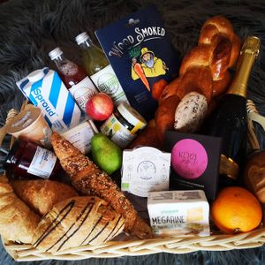 A collection of all the delicious Products (a lot of them produced in Switzerland)  at Vigneron Weinbistro in Bern