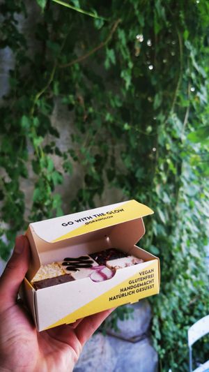 Haeven on earth with this cakes from Grainglow at Vigneron Weinbistro in Bern