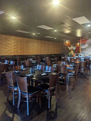 Large dining room at Kei Sushi in Reno