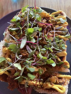 Hot dog!  at Good Dogs Plant Foods in Vancouver