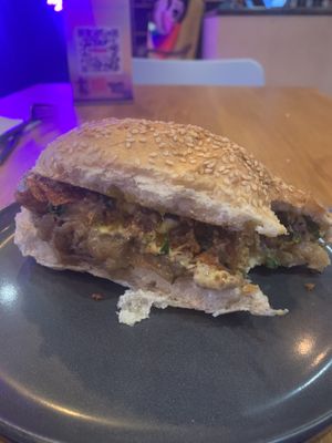 A meal in itself   at Good Dogs Plant Foods in Vancouver