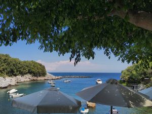 View from restaurant at Victoria Cafe & Boutique in Ntamouchari