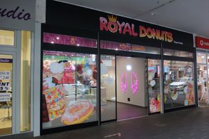 Entrance at Royal Donuts in Saarbrucken