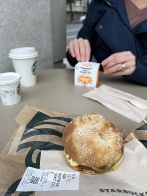 Beyond Breakfast Sandwich. Thoroughly simple and delicious    at Starbucks - Wardour in London