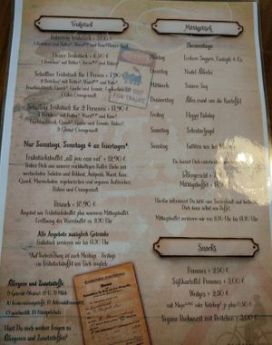 Food at Alter Bahnhof in Sprockhoevel