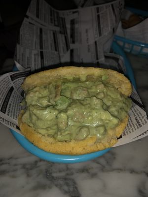 Arepa   at El Rabipelao in Barcelona