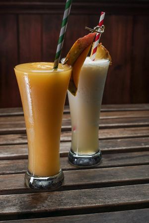 Batidos de fruta madre. at El Rabipelao in Barcelona