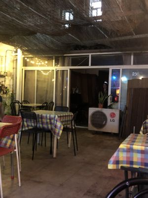 The patio of the venue  at El Rabipelao in Barcelona