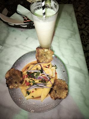 Ceviche vegano super 💚🙂💯 at El Rabipelao in Barcelona