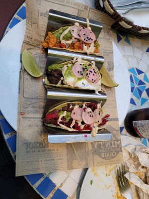 Tacos (combis) at El Rabipelao in Barcelona