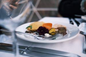 Supperclub starter  at The Garden Kitchen in Ansty