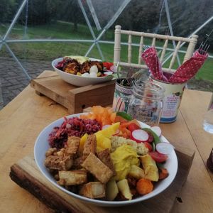 Budda bowl at The Garden Kitchen in Ansty