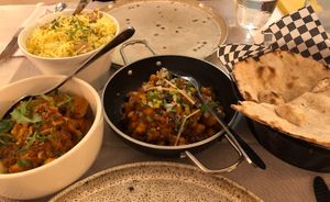 Dinner  at The Curry Leaf in Lagos